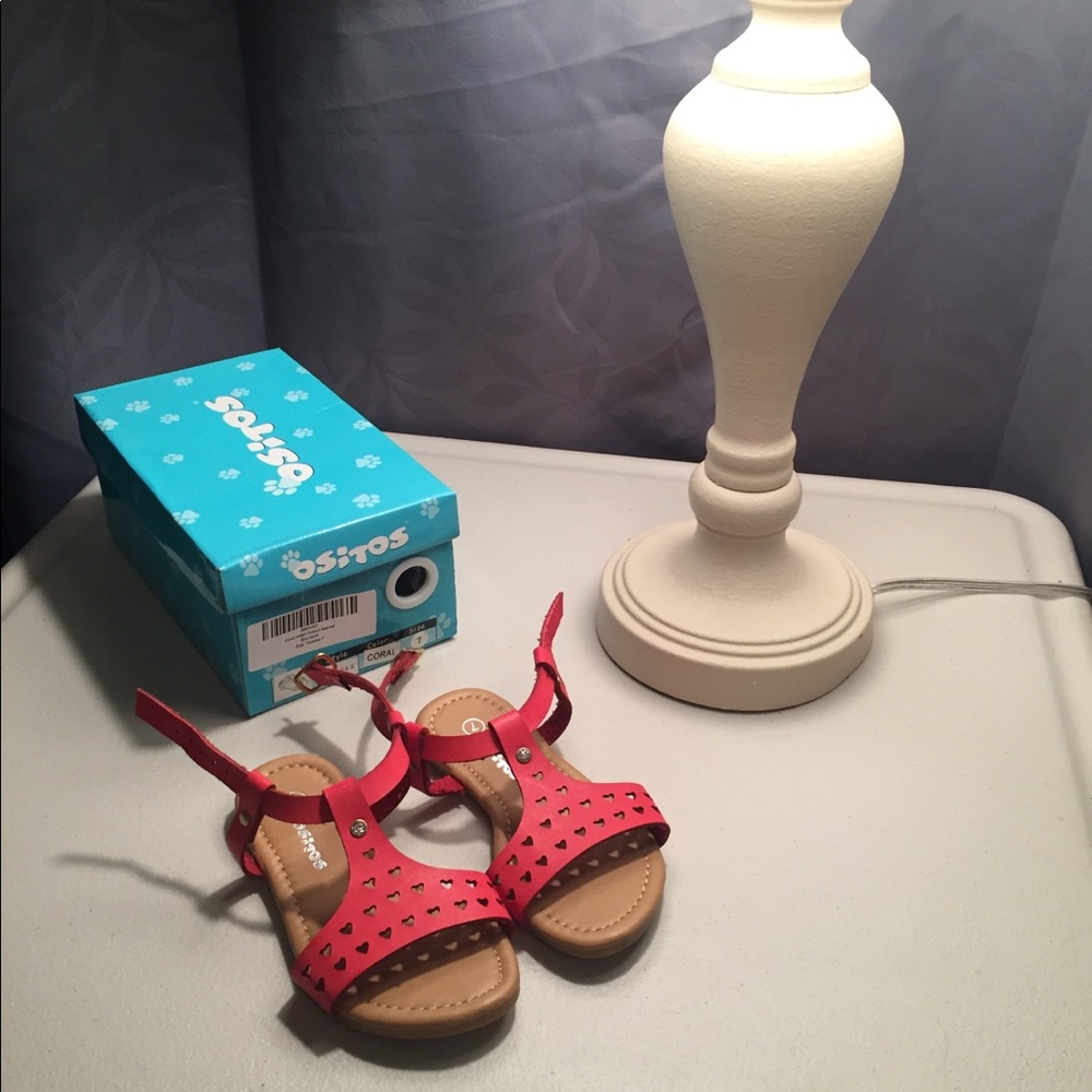 Ositos brand Toddler Girl Sandals NWOT Sz 7